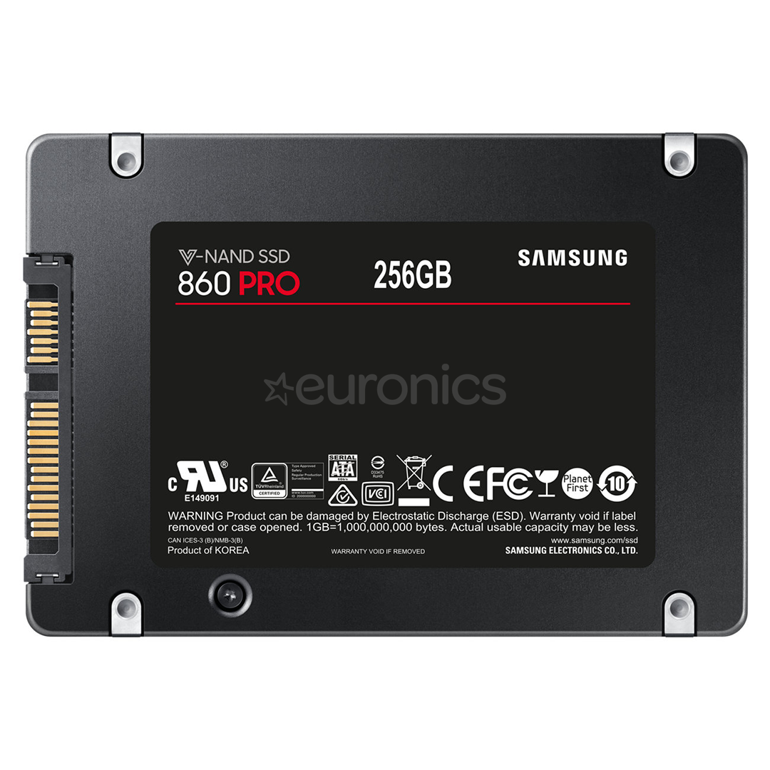 SSD cietais disks 860 PRO, Samsung / 256 GB