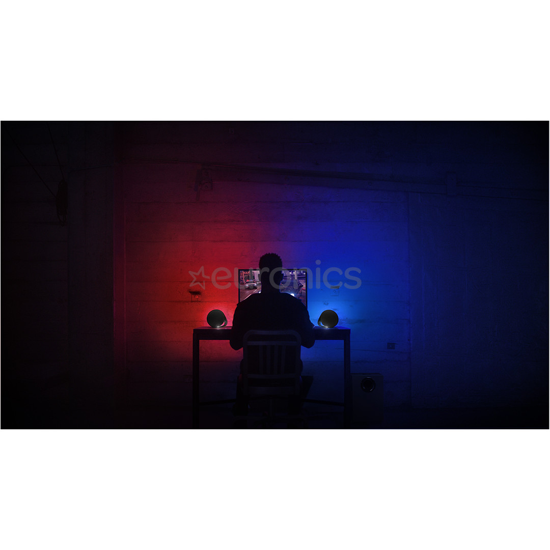 Logitech G560 Lightsync 2.1, black - PC Speakers