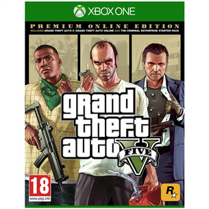 Xbox One game Grand Theft Auto V Premium Online Edition