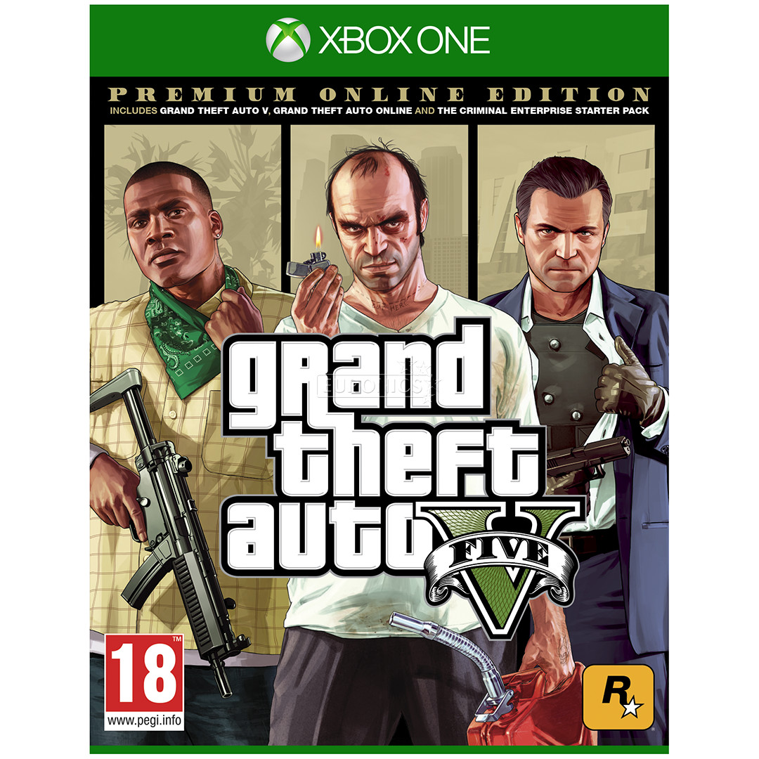 Xbox One game Grand Theft Auto V Premium Online Edition