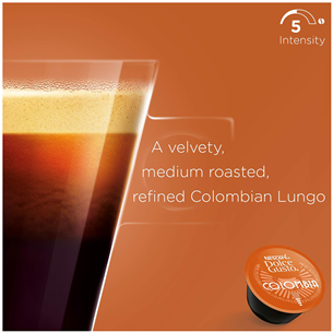 Coffee capsules Nescafe Dolce Gusto Lungo Colombia