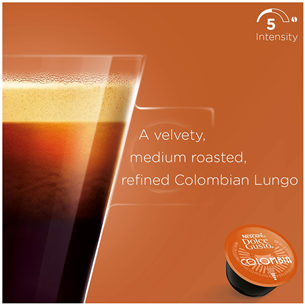 Kafijas kapsulas Nescafe Dolce Gusto Lungo Colombia