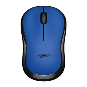 Logitech M220 Silent, melna/zila - Bezvadu datorpele