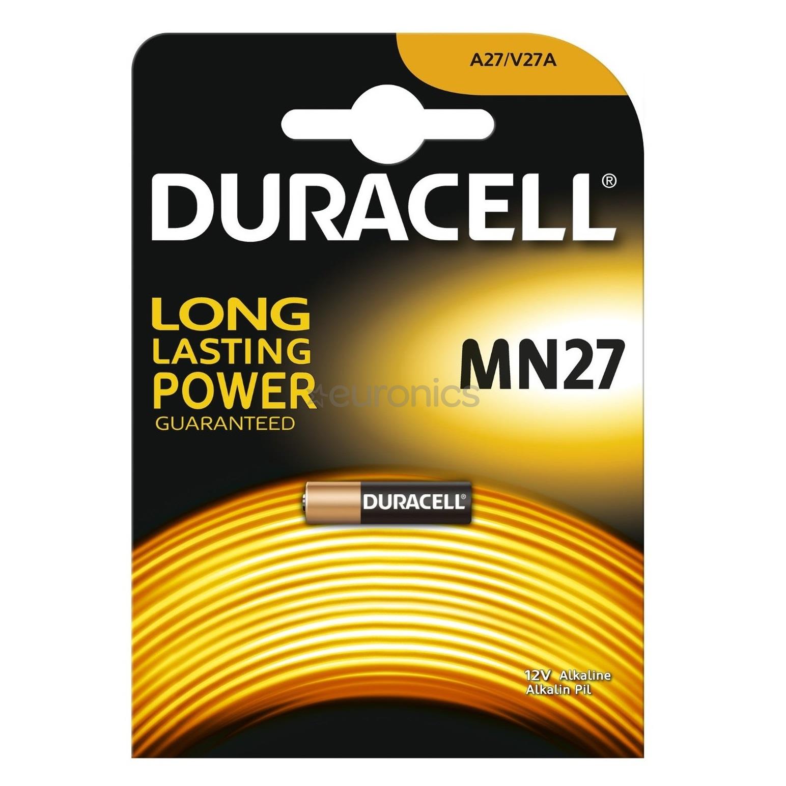Baterija MN27, Duracell