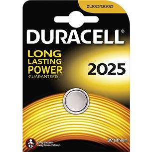 Baterija CR2025, Duracell