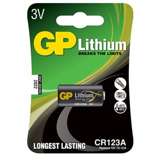 Battery CR123A, GP