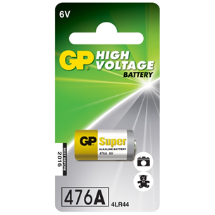 GP alkaline, 4LR44, 6V - Battery