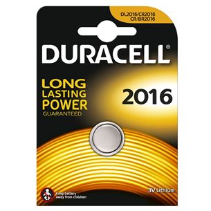 Батарейка CR2016, Duracell