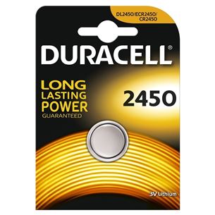 Duracell, CR2450, 3V - Battery