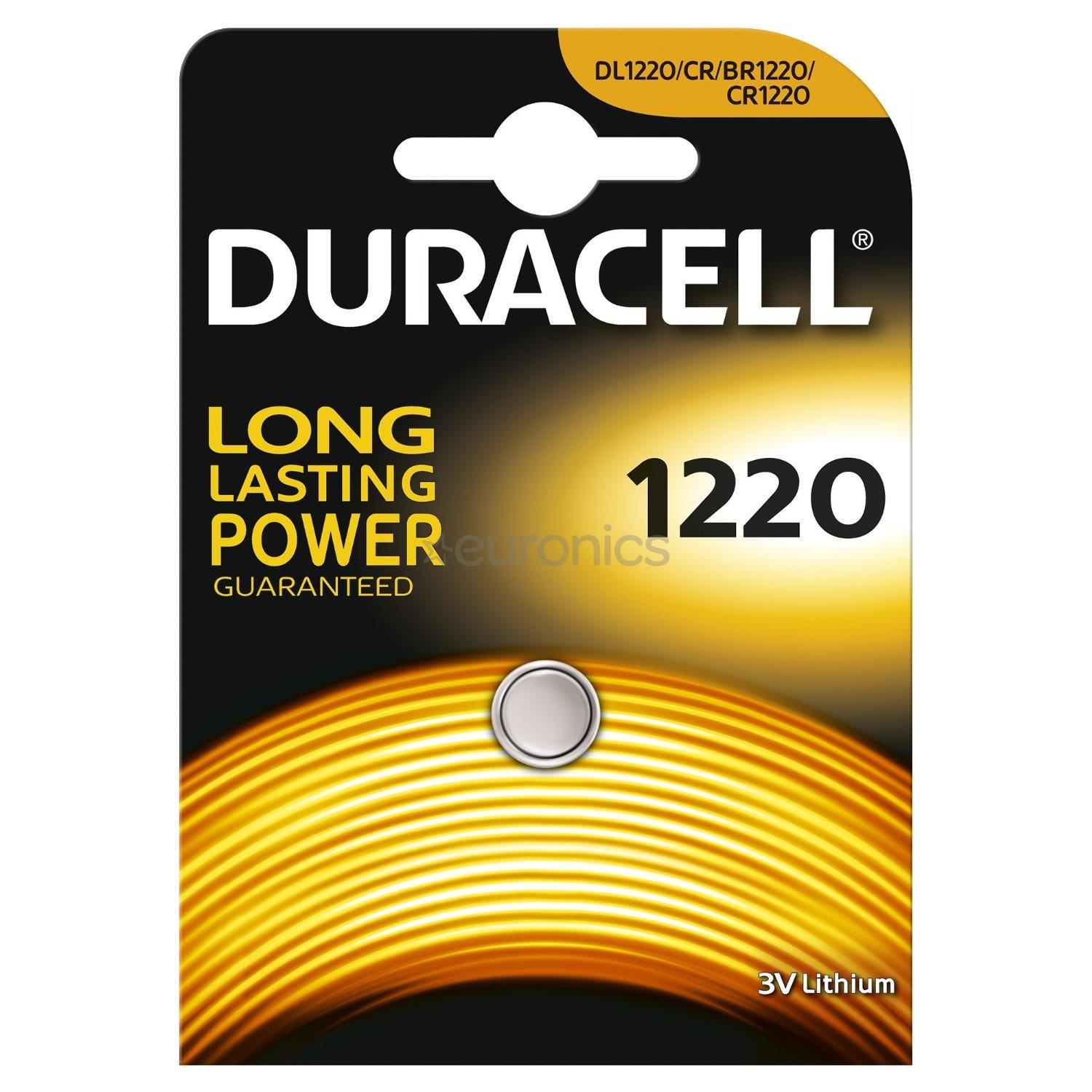 Baterija CR1220, Duracell
