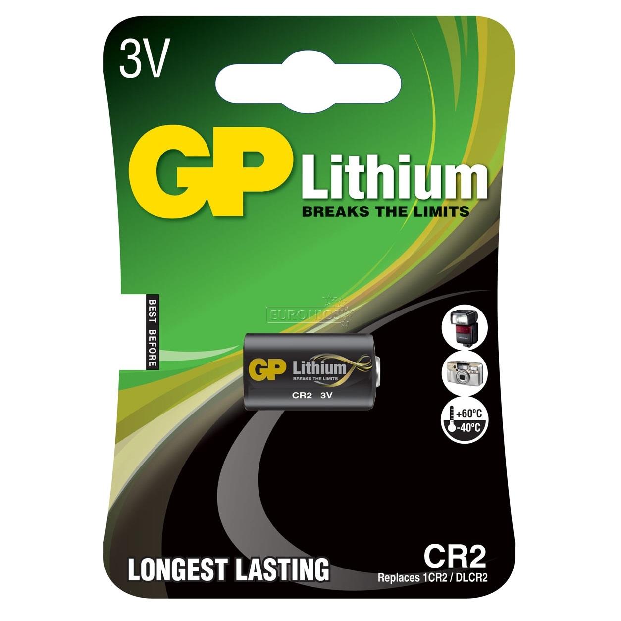 Baterija CR2, GP