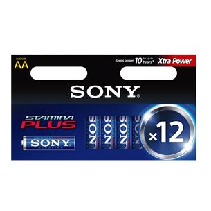 Batteries AA Sony Stamina Plus (12 pcs)