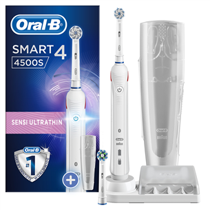Elektriskā zobu birste Oral-B Smart 4500, Braun