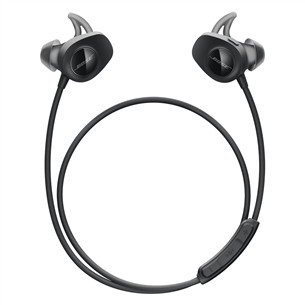 Bose SoundSport, melna - Bezvadu austiņas