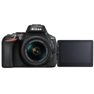 Digitālā spoguļkamera D5600 + objektīvs NIKKOR 18-55 mm