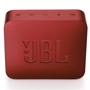 JBL GO 2, sarkana - Portatīvais bezvadu skaļrunis