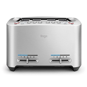 Sage the Smart Toast, 1900 W, nerūsējošā tērauda - Tosteris STA845BAL