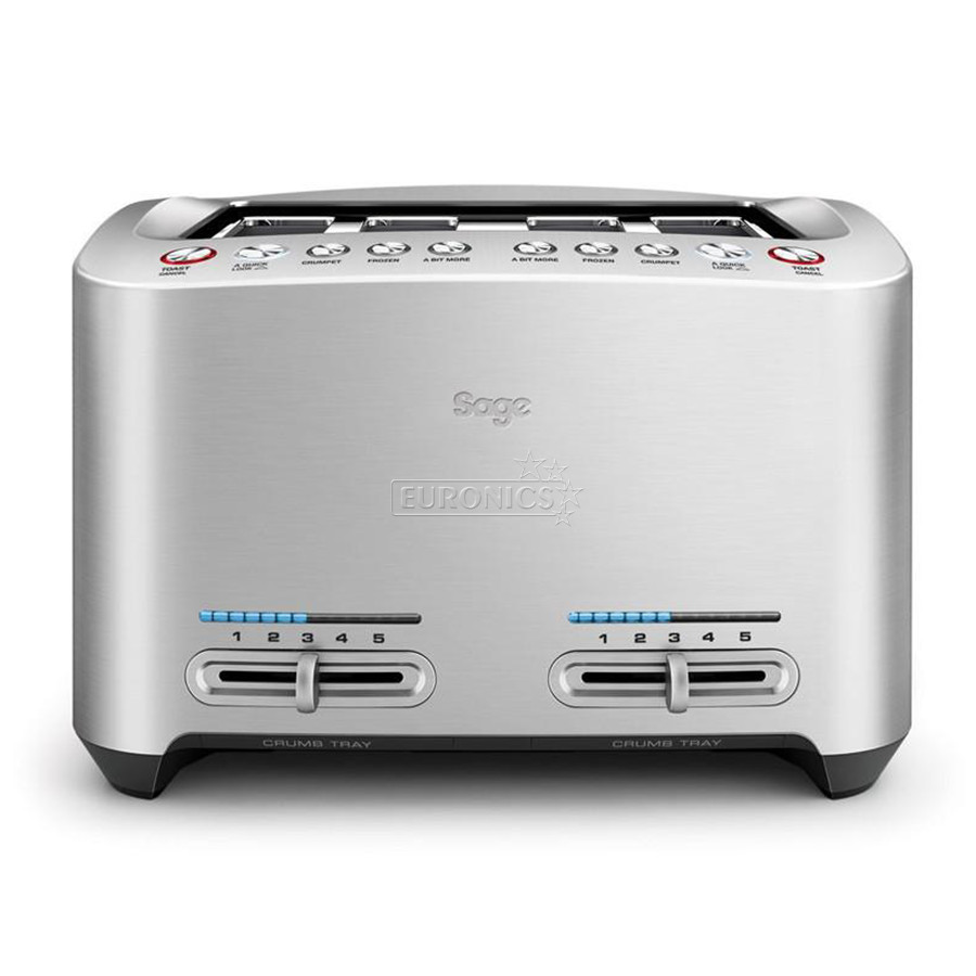 Sage the Smart Toast, 1900 W, nerūsējošā tērauda - Tosteris