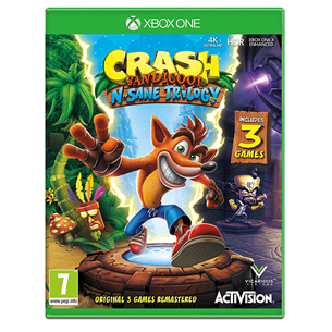 Игра Crash Bandicoot N. Sane Trilogy для Xbox One
