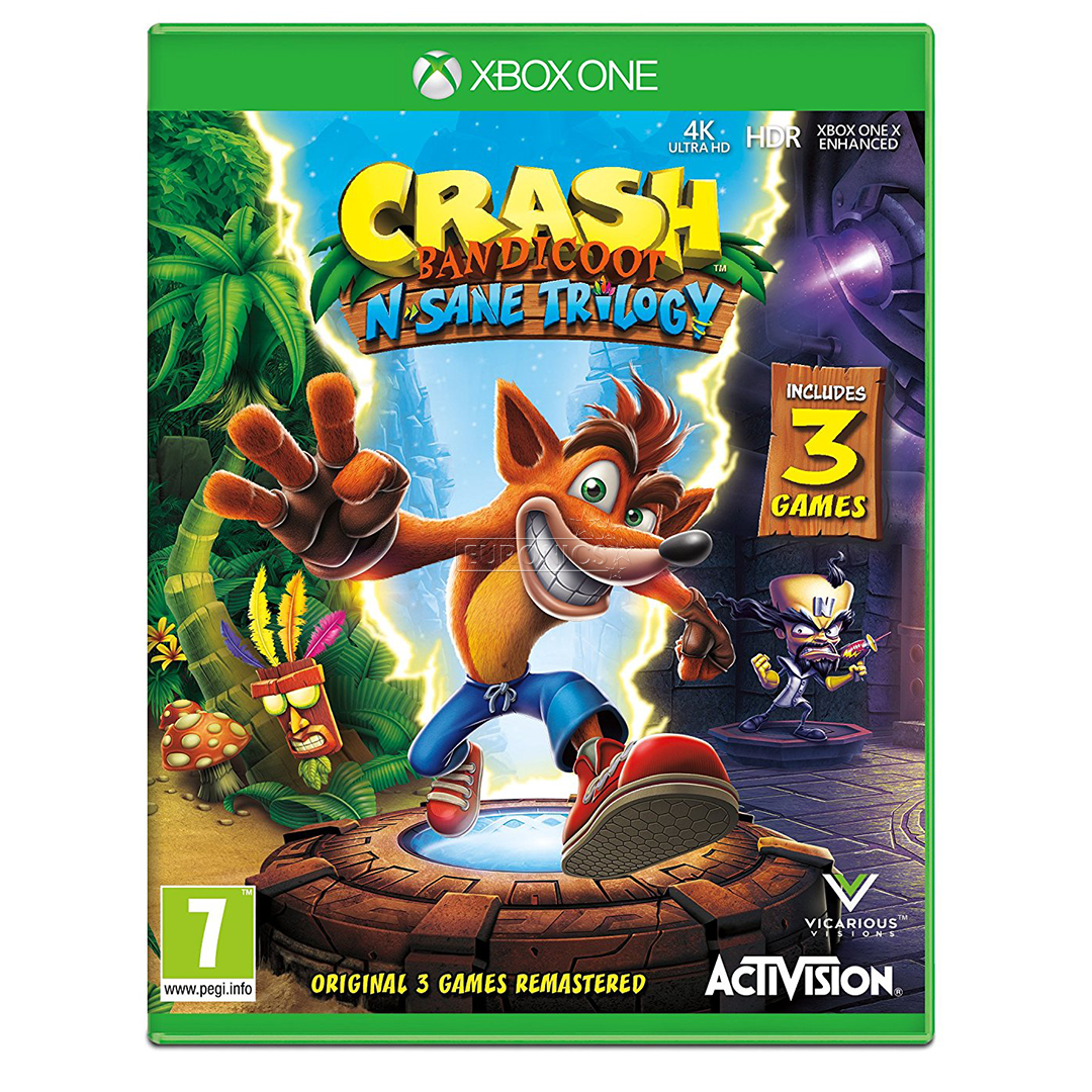 Xbox One spēle, Crash Bandicoot N. Sane Trilogy