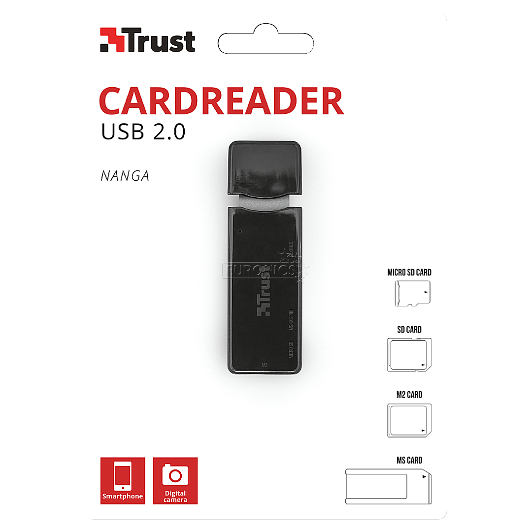Karšu lasītājs NANGA USB 2.0, Trust