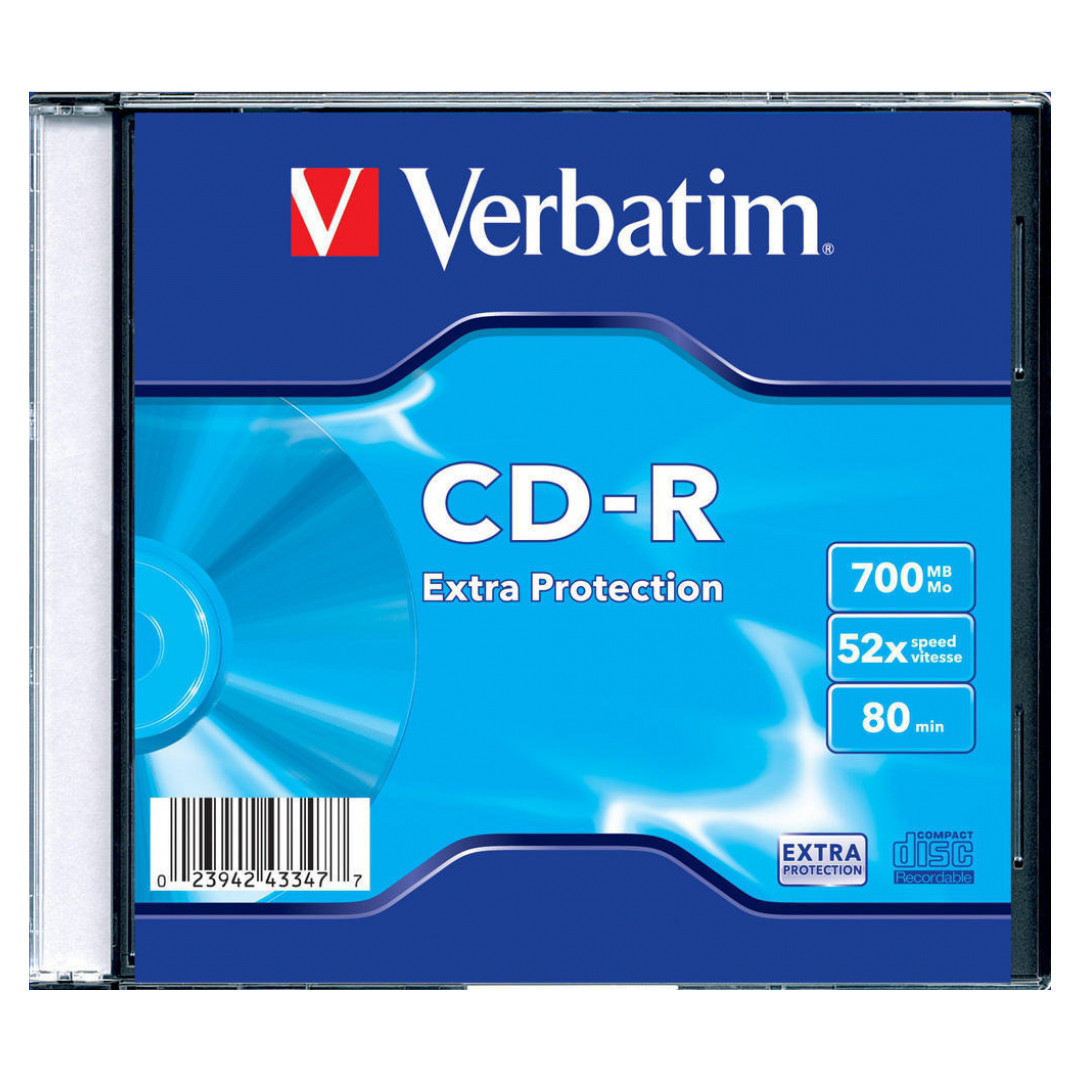 Компакт-диск CD-R Verbatim (700 Мб)
