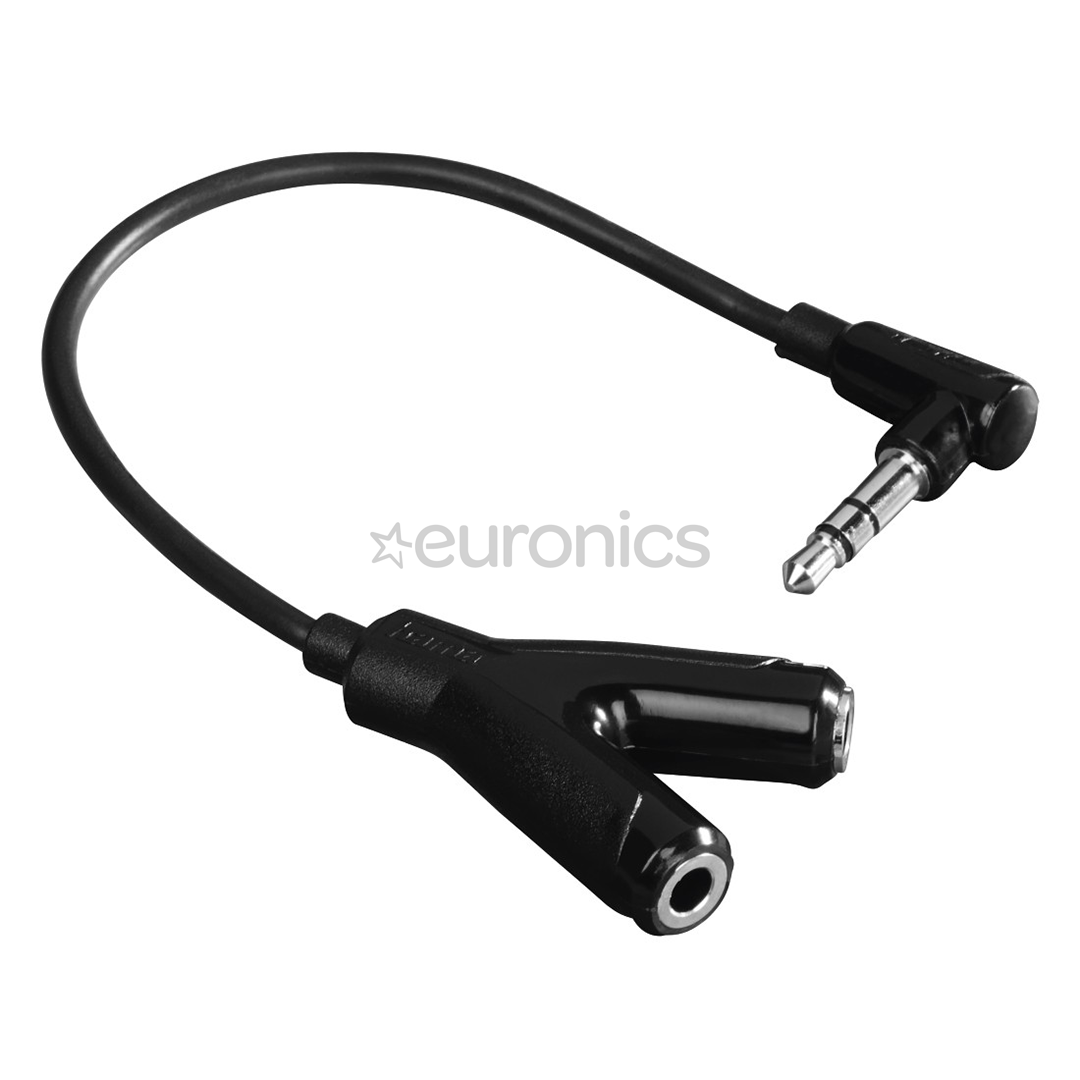 Adapter 2x 3,5 mm to 3,5 mm Hama