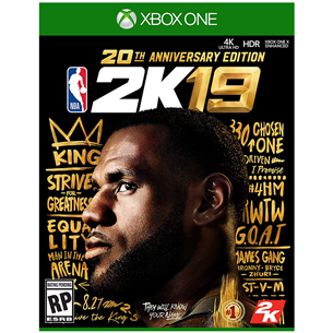 Xbox One game NBA 2K19 Anniversary Edition (pre-order)