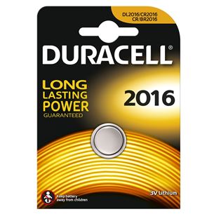 Baterija CR2016, Duracell