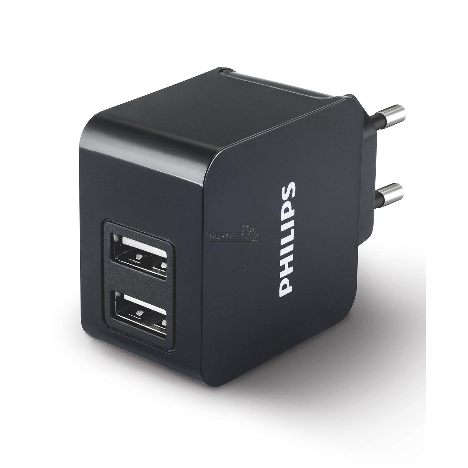 Charger Dual USB, Philips