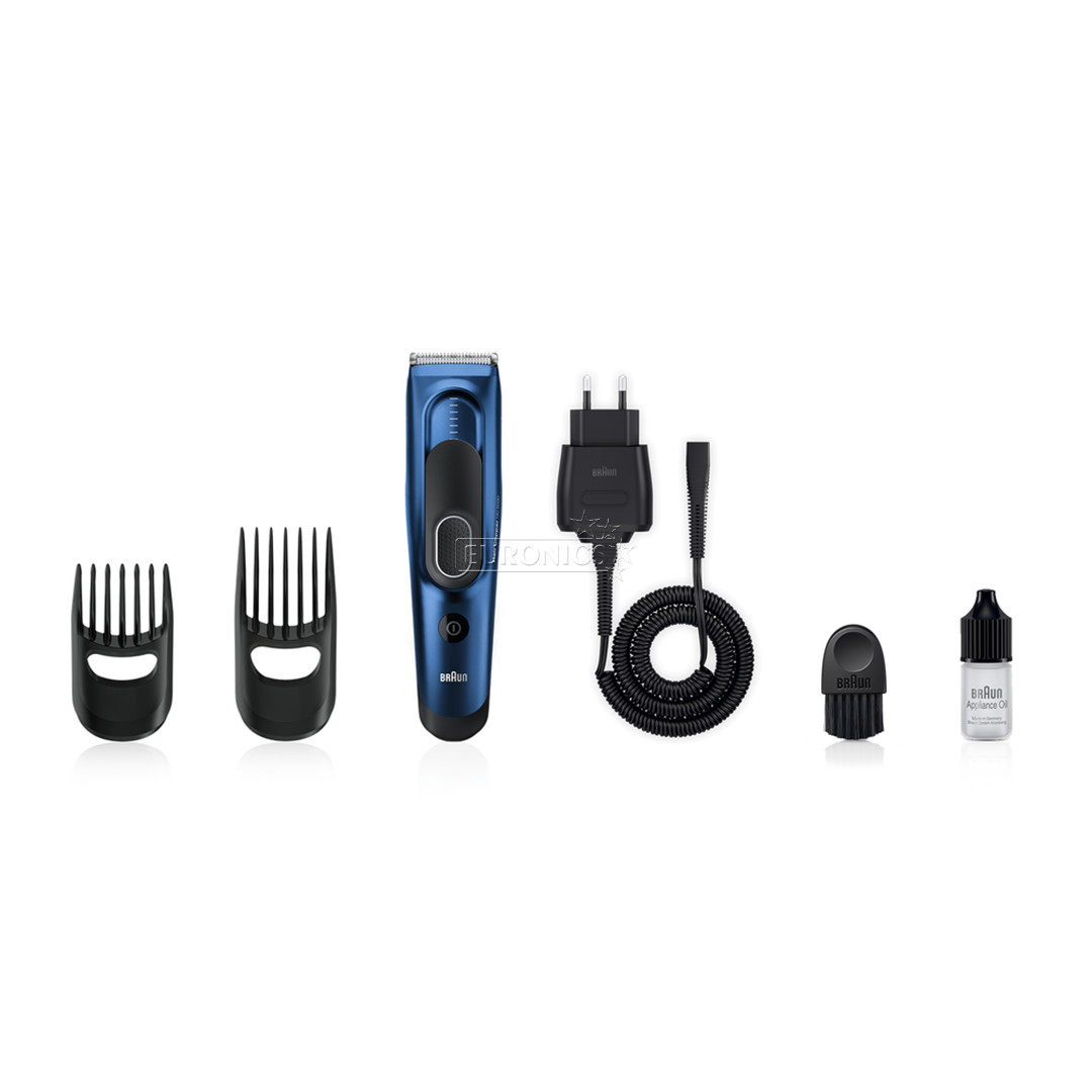 Braun Series 3, 3-35mm, zila - Matu griežamā mašīna