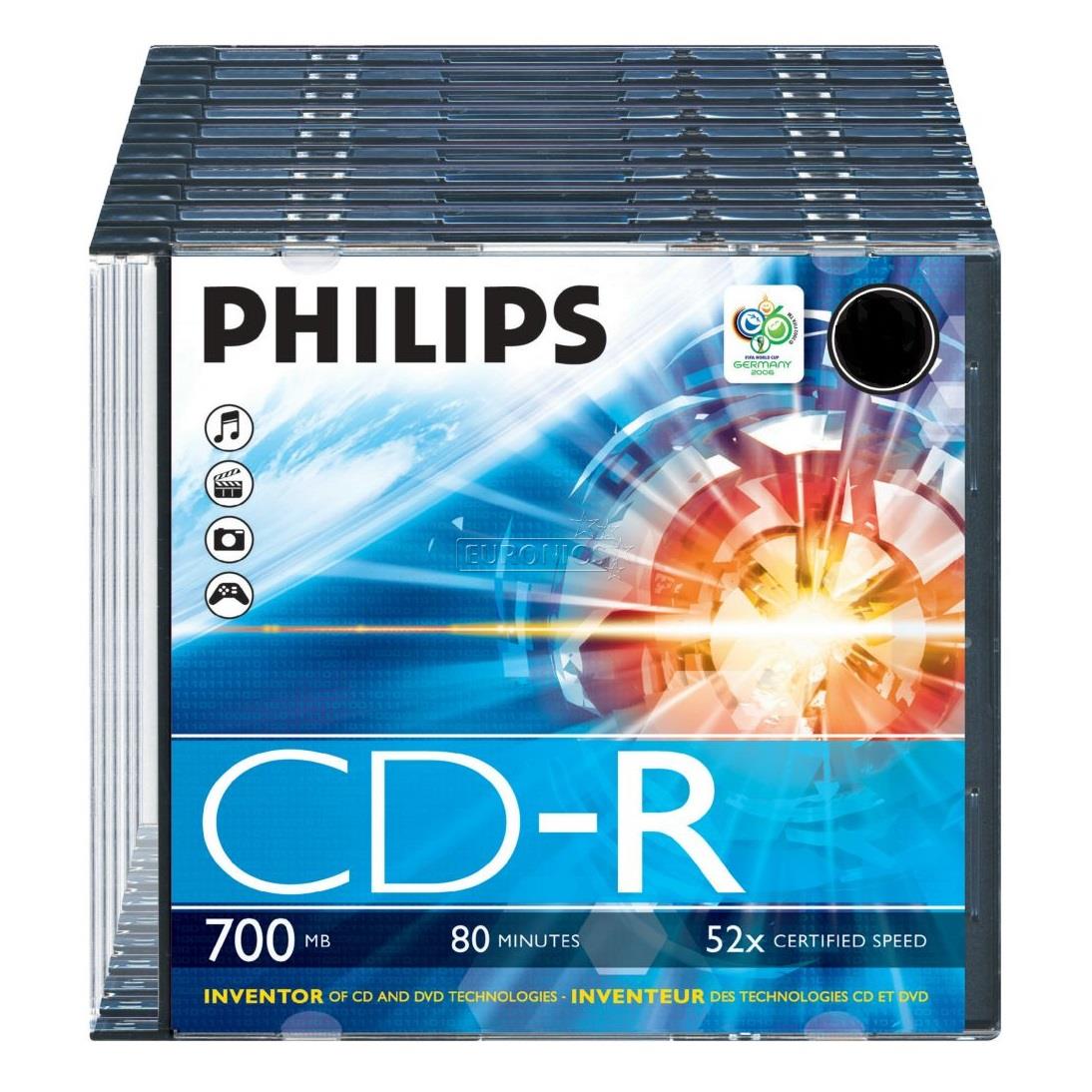 CD-R disc Philips slim 1 psc