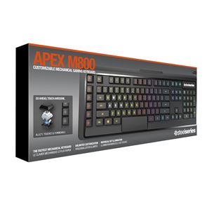 Klaviatūra Apex M800, SteelSeries / US