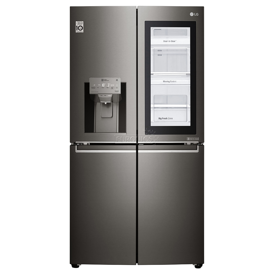 Ledusskapis Side-by-Side, LG (180 cm)
