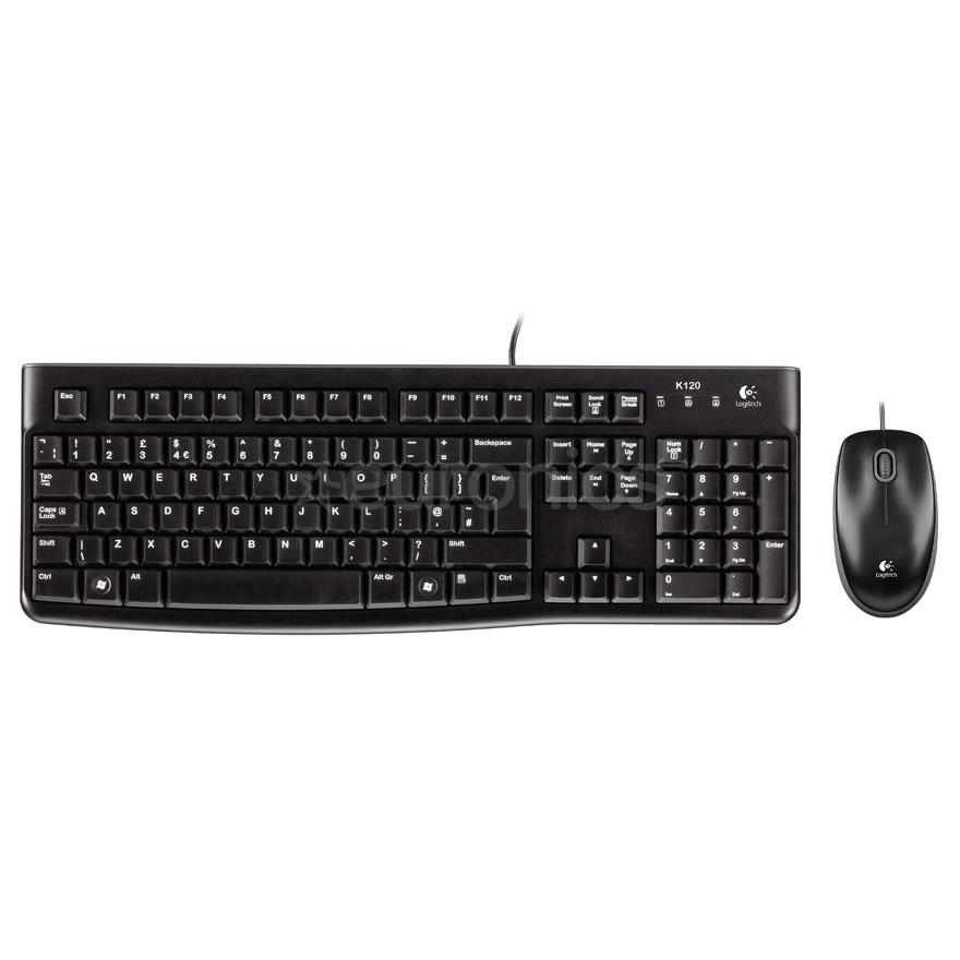 Logitech MK120, RUS, black - Desktop