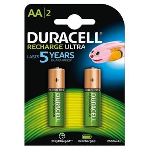 Аккумуляторы AA, Duracell / 2400 mAh / 2 шт