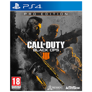 PS4 game Call of Duty Black Ops 4 Pro Edition