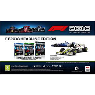 Spēle priekš PlayStation 4, F1 2018 Headline Edition