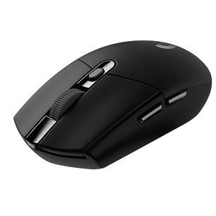 Logitech G305, melna - Bezvadu datorpele