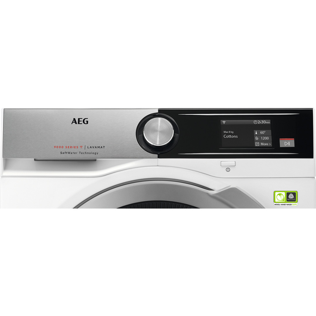 AEG, 9 kg, dziļums 60.5 см, 1600 apgr/min - Veļas mazgājamā mašīna ar priekšējo ielādi