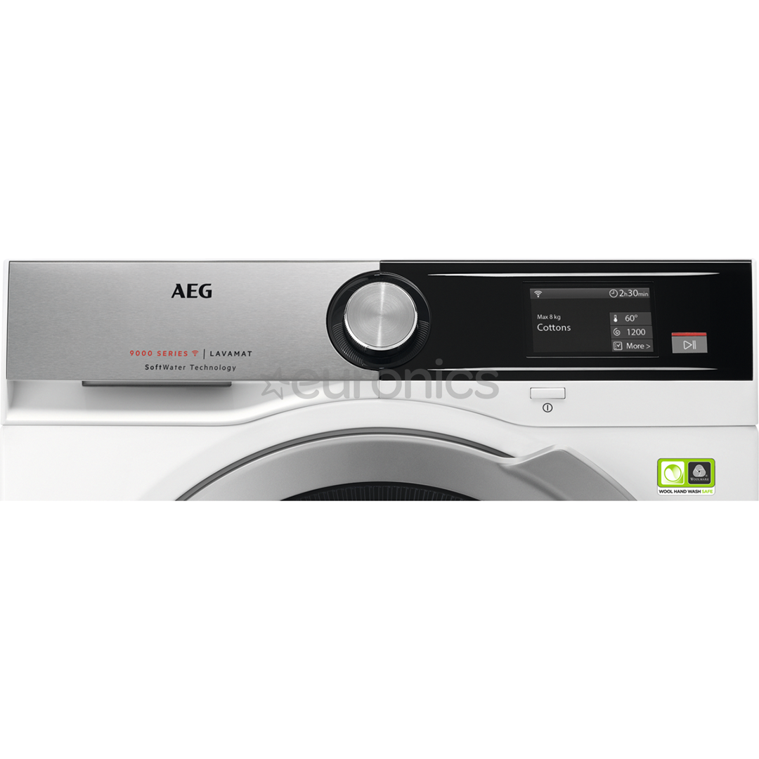 AEG, 9 kg, dziļums 60.5 см, 1600 apgr/min - Veļas mazgājamā mašīna ar priekšējo ielādi