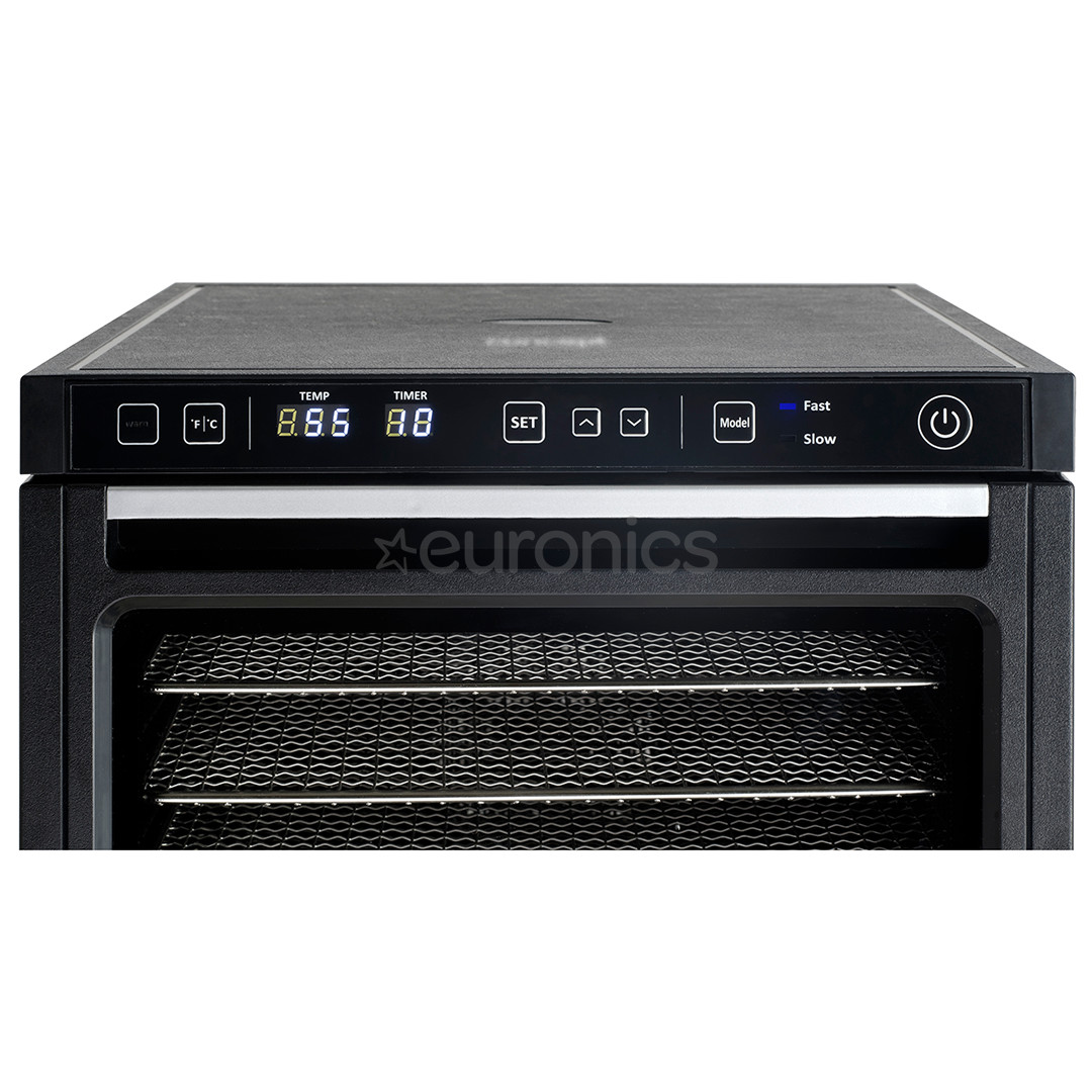 Concept PROFI, 1000 W, melna - Augļu žāvētājs