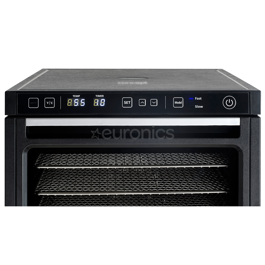Concept PROFI, 1000 W, melna - Augļu žāvētājs