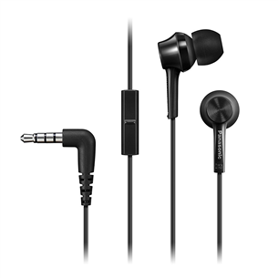 Panasonic RP-TCM115E-K, black - In-ear Headphones