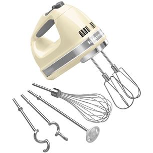 KitchenAid, 85 W, beige - Hand mixer