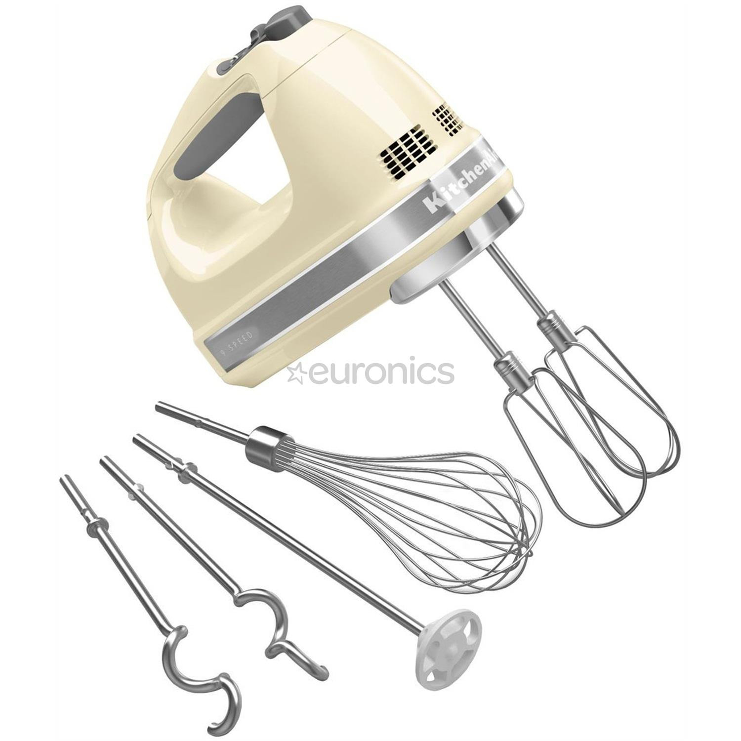 KitchenAid, 85 W, beige - Hand mixer