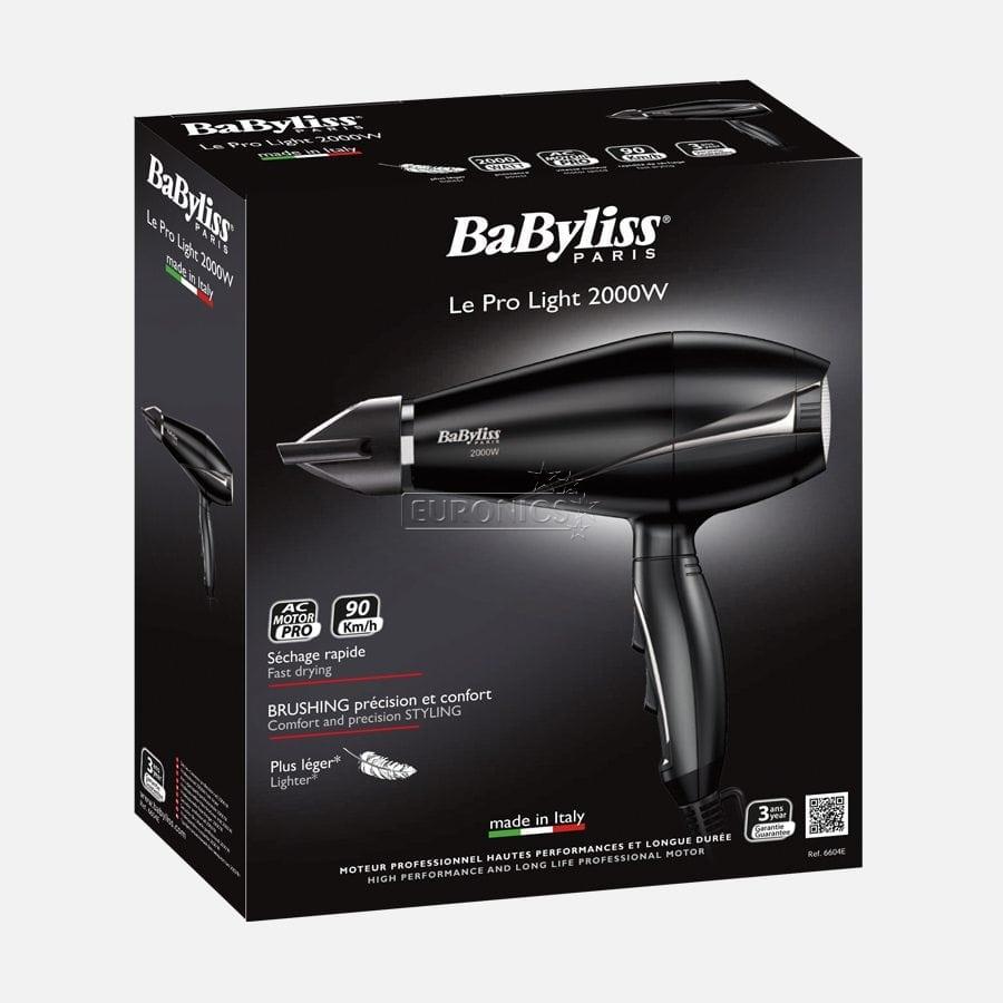 Matu fēns Le Pro Light + matu suka, Babyliss / 2000W