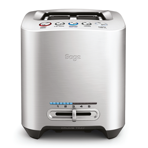 Sage the Smart Toast, 1000 W, nerūsejošā tērauda - Tosteris STA825BAL