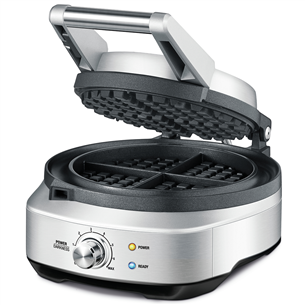 Sage the No-mess Waffle™, 900 W, inox - Waffel maker SWM520BSS