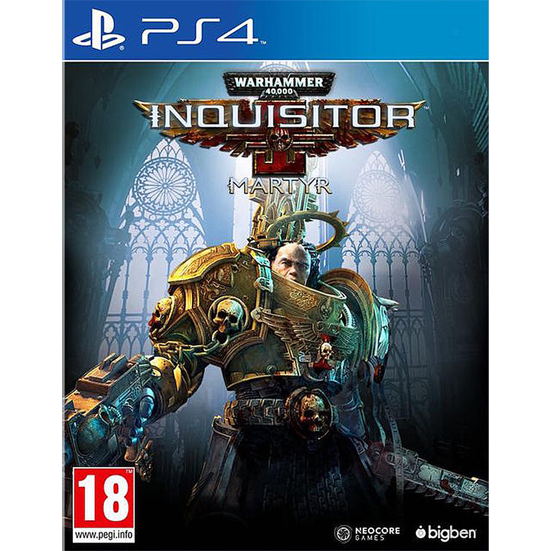 PS4 game Warhammer 40000: Inquisitor - Martyr